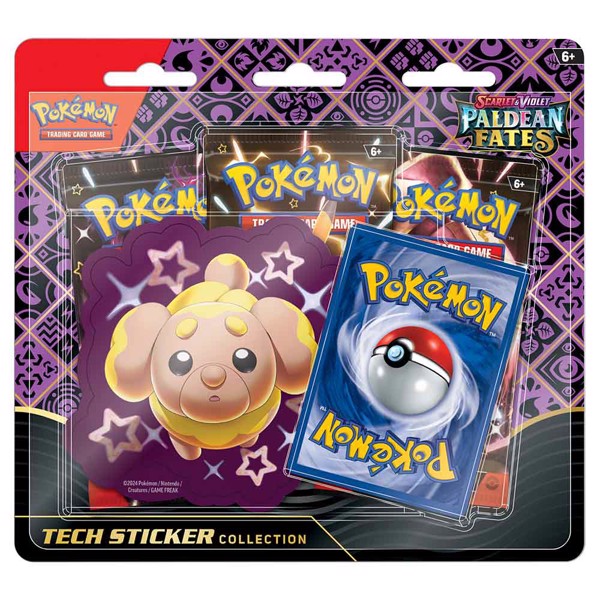 Paldean Fates Tech Sticker Collection [Fidough]